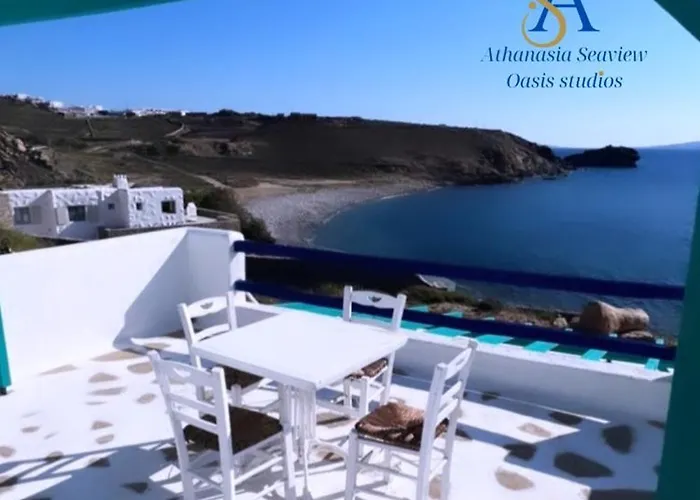 Mykonos Athanasia Seaview Oasis By The Port Houlakia
