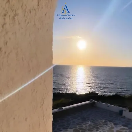 公寓 Mykonos Athanasia Seaview Oasis By The Port