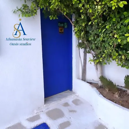 公寓 Mykonos Athanasia Seaview Oasis By The Port