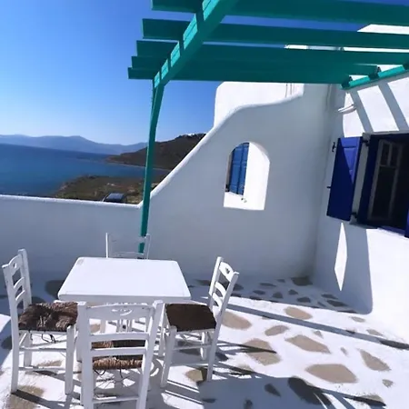 Mykonos Athanasia Seaview Oasis By The Port Apartment