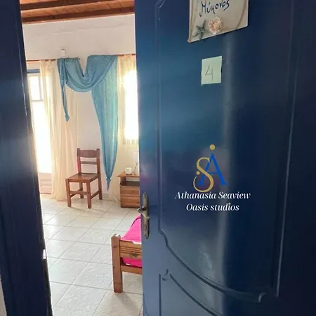 Mykonos Athanasia Seaview Oasis By The Port 公寓