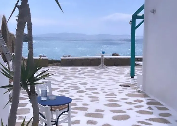 Mykonos Athanasia Seaview Oasis By The Port Apartamento