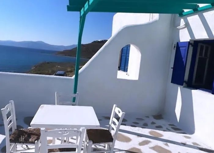 Mykonos Athanasia Seaview Oasis By The Port Apartamento